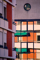Windows, architectural, balcony, buildings, mirrors, reflections, skyscrapers, structure