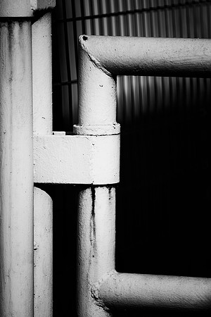 Hinge, artistic, barn, "black & white", contrast, fence, gate, gate, structure, tool