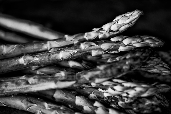 asparagus, "black & white", details, food, kitchen, macro, table