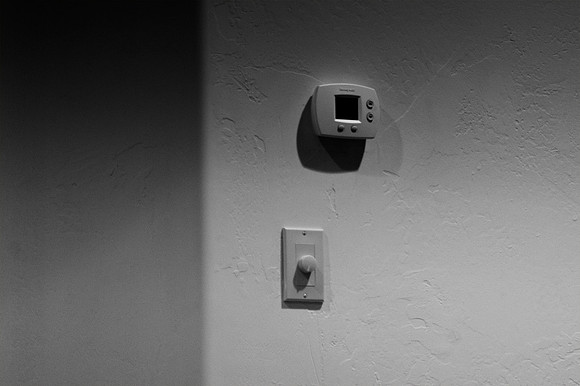 architecture, "black & white", decorations, home, house, light, switches, wall