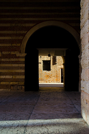 Verona, arcade, architecture, roads, street, structure