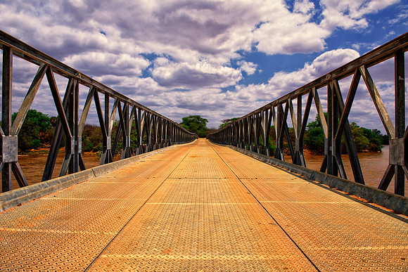 "adamsons falls bridge", bridge, structure, Kenya, Africa, architecture, beams, iron, bolts, river, details, Nikon, Bertazzoni