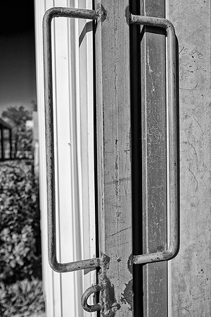 "black & white", closet, door, furniture, handle, home, house, kitchen, barn,