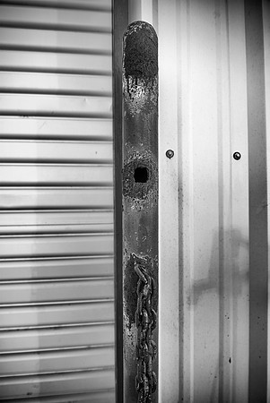 Composition, " black & white", abstract, shutters, pole, tap, hose, shade, highlight, architecture
