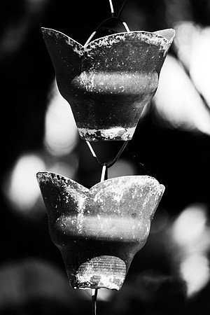 vases, "black & white", shades, highlights, abstract, water, rain, dirt