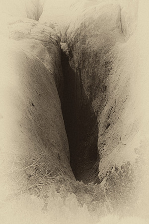 cave, "black & white", "old photo", artistic, bertazzoni, mountain, hill, hole, vagina, artistic