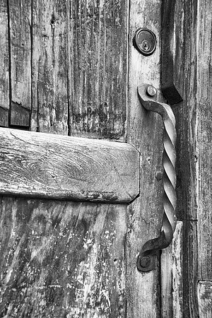 "past & present", door, hanger, historic, antique, "black & white", bertazzoni, architecture, abstract, artistic