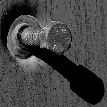 bolt, black & white", shade, details, structure, Nikon, Bertazzoni, metal, tool, abstract, artistic, steel, iron,