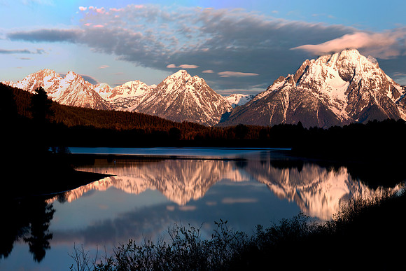 Bertazzoni, "Grand Teton National park", "Jackson Lake", Nikon, "Oxbow Bend", USA, Wyoming, bears, birds, bisons, clouds, colors, dawn, dusk, flowers, landscape, mirror, moon, nature, reflections, riv
