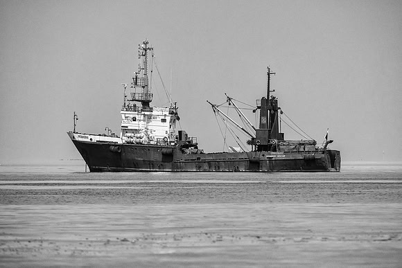 Bertazzoni, HDR, Namibia, Nikon, abstract, artistic, "big boat", boat, bow, colors, container, details, floating, ocean, ocean, pipe, scenic, sea, smoke, stern, structure, tower