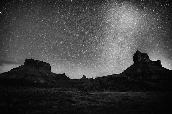 Milky Way in professor Valley - Moab