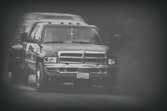 Speeding Truck