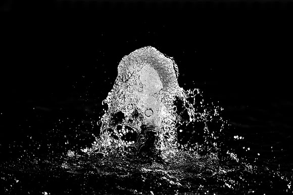 spring, abstract, water, bubbles, details, Nikon, Bertazzoni, "black 7 white", artistic, speed