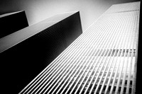 Architecture, Building, "New York", Sky, Skyscrapers, Structures, " black & White", highlights, shades, lines