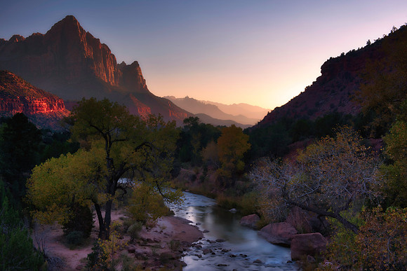 Dusk Over Virgin River
