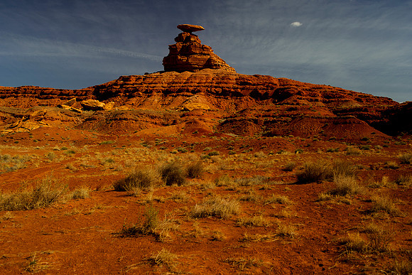 "mexican hat", rocks, details, sand, Arizona, "New Mexico",  Navajo, sky, USA,