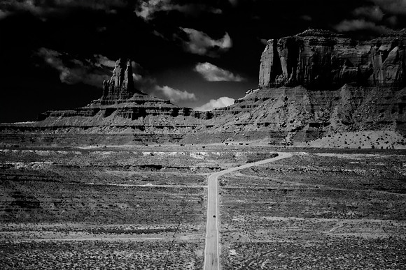 "Monument Valley", "black & white", "Marco Bertazzoni", bertazzoni, landscape, scenic, artistic, USA, Arizona, highway, nature, park