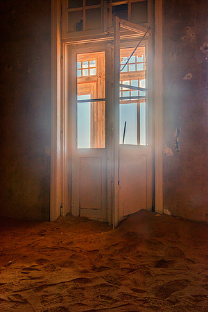 Africa, Bertazzoni, Kolmanskop, Luderitz, Namibia, Nikon, building, cable, colony, colors, concrete, corridor, desert, details, diamonds, door, door, "ghost town", hospital, house, interior, mine, pai