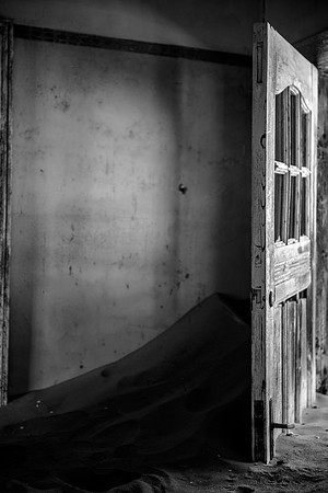 Africa, Bertazzoni, Kolmanskop, Luderitz, Namibia, Nikon, building, cable, colony, colors, concrete, corridor, desert, details, diamonds, door, door, "ghost town", hospital, house, interior, mine, pai