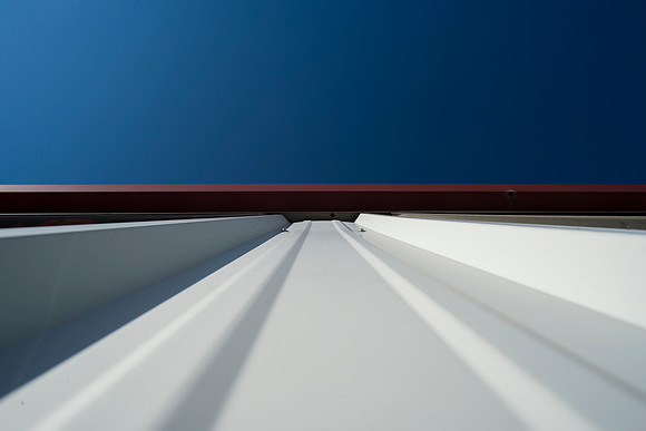 freeway, metal, roof, seal, sky, structure, sunshine, tool, white