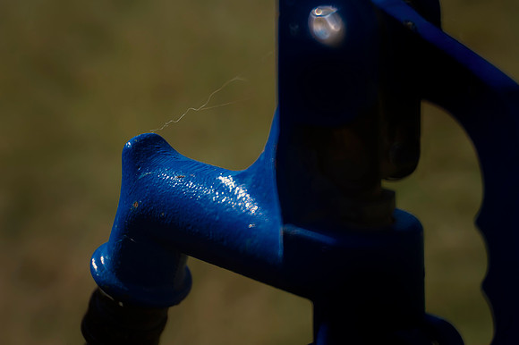 Blu, Bolt, Grass, Hose, Reflections, Sparkle, Sunlight, Tap, color