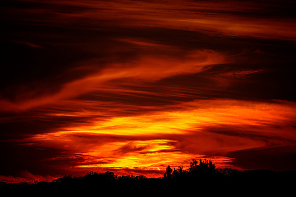 Sky's on Fire
