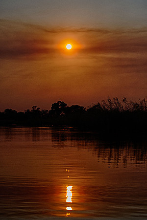 dusk, HDR, river, lake, sunset, pond, swamp, water, sun, clouds, landscape, scenic, colors,