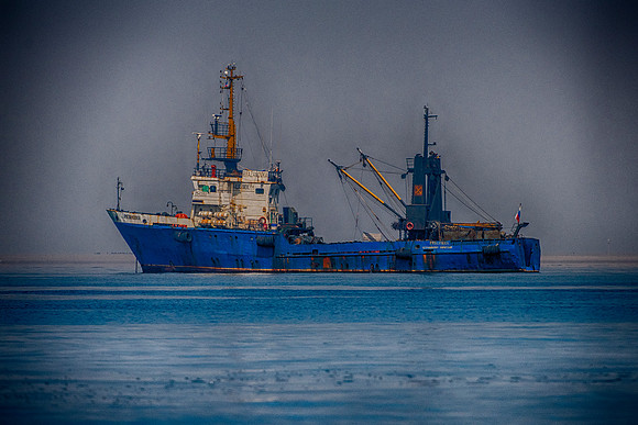 Bertazzoni, HDR, Namibia, Nikon, abstract, artistic, "big boat", boat, colors, container, details, floating, ocean, pipe, scenic, sea, smoke, structure, tower, bow, stern, ocean