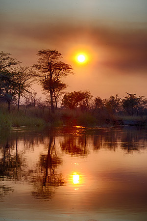 dusk, HDR, river, lake, sunset, pond, swamp, water, sun, clouds, landscape, scenic, colors,