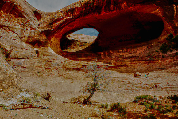 Arizona, HDR, bertazzoni, desert, landscape, "marco bertazzoni", rocks, scenic, stones, window, cave, details