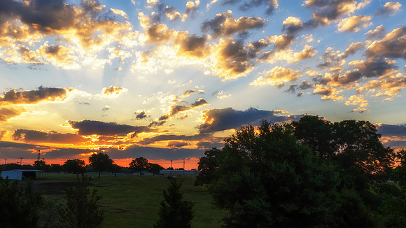 Scenic Texas Sky