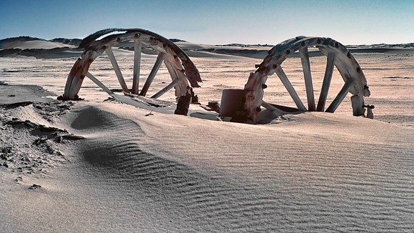 Ox Wagon's Wheels in Grillenberger